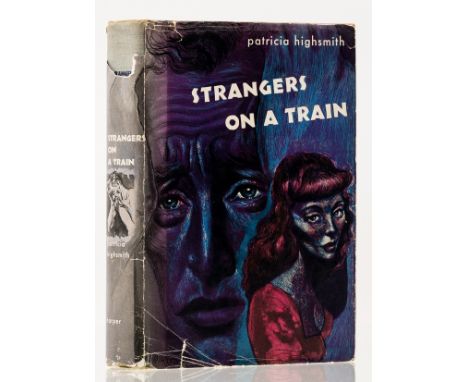 Highsmith (Patricia) Strangers on a Train, first edition, internally fine, original cloth, lightly faded, dust-jacket, price-