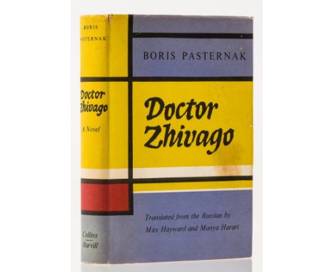 Pasternak (Boris) Doctor Zhivago, translated by Max Hayward and Manya Harari, first English edition, very light browning to e