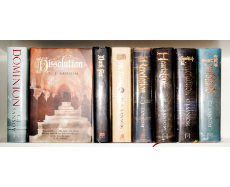 NO RESERVE Sansom (C.J.) [Matthew Shardlake Series], comprising Dissolution, 2003; Dark Fire, 2004; Sovereign, 2006; Revelati