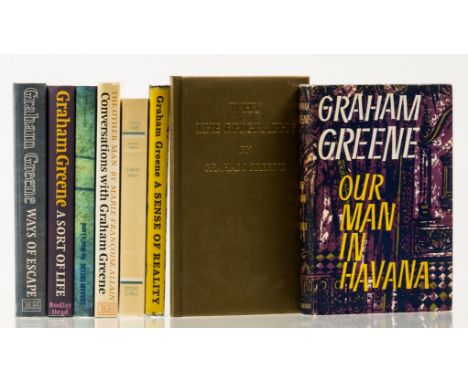 Greene (Graham) Our Man in Havana, first edition, original boards, dust-jacket, price-clipped, light browning to spine, light