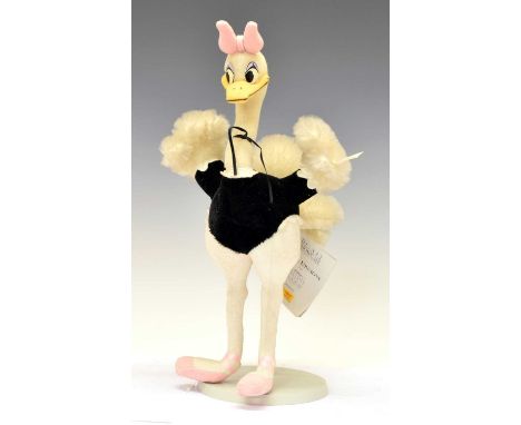 Steiff - Disney Fantasia Series 60th Anniversary limited edition 'Miss Upanova' ostrich, 01251/2000, 37cm high, with box and 