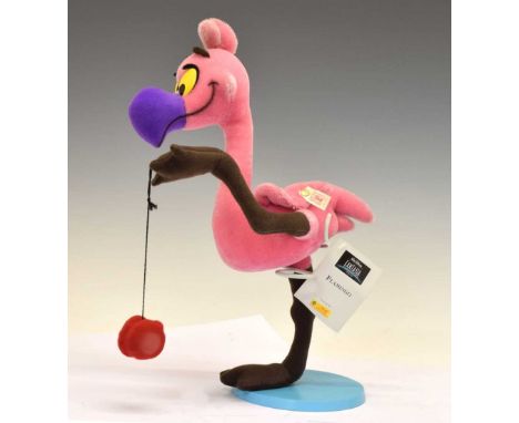 Steiff - Disney Fantasia Series 'Flamingo', 00755, with box and outer cardboard wrap 