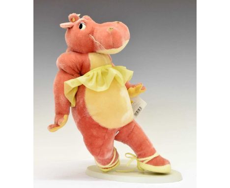 Steiff - Disney Fantasia Series 60th Anniversary limited edition  'Hyacinth Hippo', 00937/2000, 37cm high, with box and outer