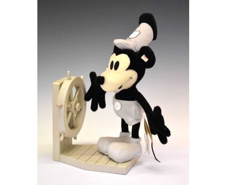 Steiff - Disney Showcased Collection - 'Steamboat Willie', 651472, with box, tags and outer cardboard wrap 