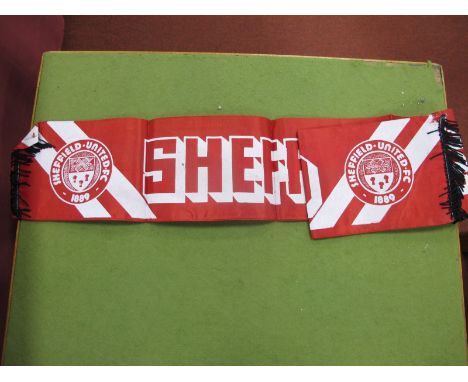 Sheffield United Super Blades Silk Scarf.