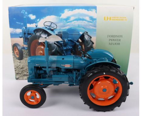 Universal Hobbies Fordson Power Major Tractor. 1:16 scale Model in mint boxed original condition, slight tear to one picture 