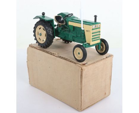 Scarce Milton Maxwell India Swaraj 735 Tractor, large scale, green/cream body, jewelled lights, complete with all accessories