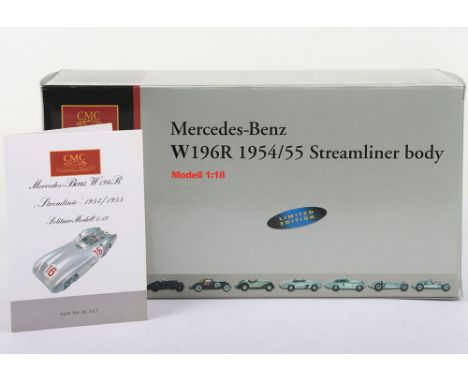 CMC 1:18 scale M-057 Mercedes W196 R (1954-55) Stirling Moss Racing Car, Limited Edition 4000 in mint sealed boxed condition,