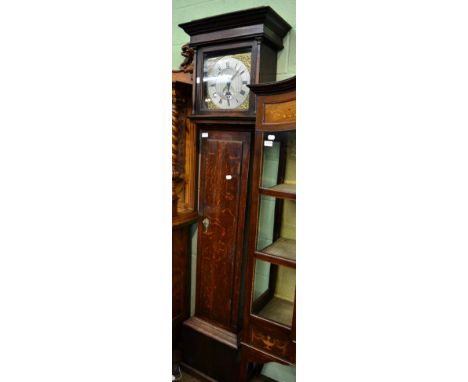 An oak thirty hour longcase clock