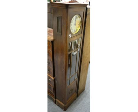 1930's oak longcase clock