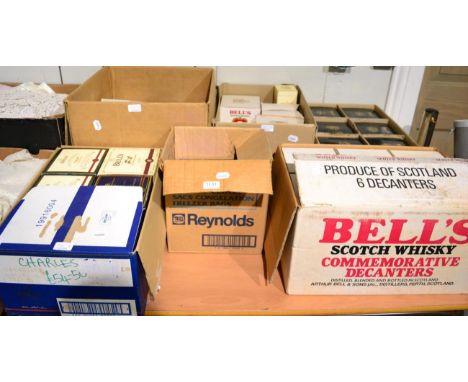 Bells commemoratives in boxes, to include: The Golden Wedding Anniversary of The Queen and The Duke of Edinburgh, The Wedding