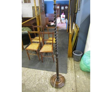 Barley twist standard lamp base (no plug)&nbsp;