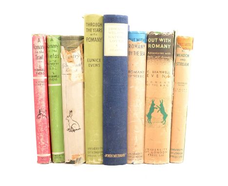 Five boxes of books including E M Forster, A Room with a View, signed; First over Everest 1933; Romany/Gypsy interest, Arthur