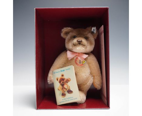 Limited edition Steiff Jackie Teddy Bear, a faithful 1953 replica celebrating 50 years of Steiff teddy bears. This collectibl