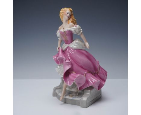 Porcelain figurine from the Franklin Mint, designed by artist Gerda Neaubacher and issued in 1988. This elegant piece capture