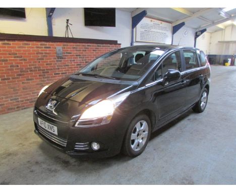 Make &amp; Model: Peugeot 5008 Sport HDIDate of Reg: AF10 XNSColour: Blackcc: 1560MoT: 12-10-2020Fuel Type: DIESELMileage: 79