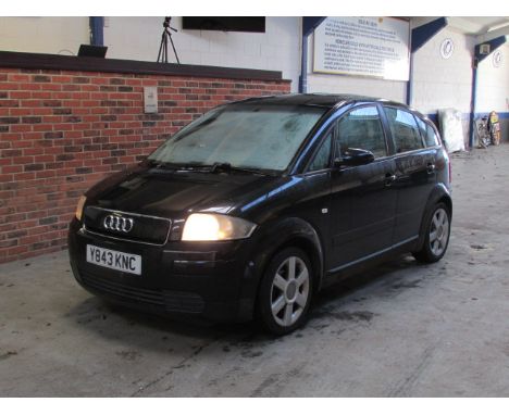 Make &amp; Model: Audi A2 TDIDate of Reg: Y843 KNCColour: Blackcc: 1422MoT: 05-03-2021Fuel Type: DIESELMileage: 156kTransmiss