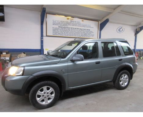 Make &amp; Model: L'Rover Freelander TD4 S S/WDate of Reg: FN54 MMFColour: Greencc: 1951MoT: 27-10-2021Fuel Type: DIESELMilea