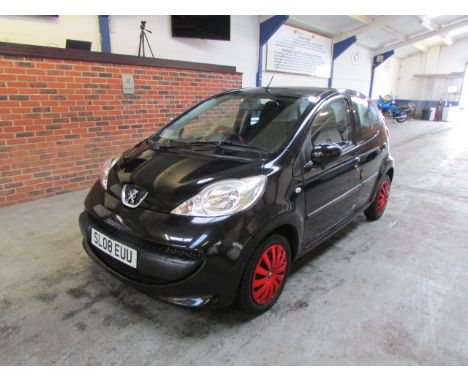 Make &amp; Model: Peugeot 107 UrbanDate of Reg: SL08 EUUColour: Blackcc: 998MoT: 08-12-2020Fuel Type: PETROLMileage: 79kTrans