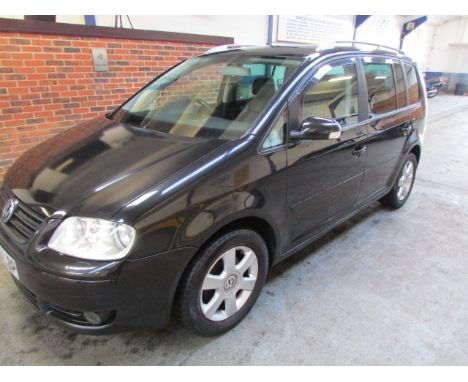 Make &amp; Model: VW Touran Sport TDI AutoDate of Reg: KX05LBPColour: Blackcc: 1968MoT: 02-02-2021Fuel Type: DIESELMileage: 1