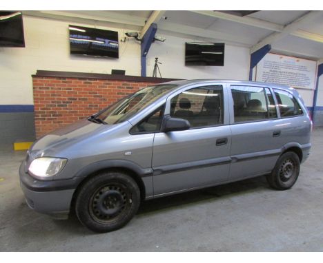 Make &amp; Model: Vauxhall Zafira 16V ClubDate of Reg: YS53 LBEColour: Silvercc: 1598MoT: 04-02-2021Fuel Type: PETROLMileage: