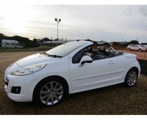 Make &amp; Model: Peugeot 207 GT CC THPDate of Reg: KP10 MVUColour: Whitecc: 1598MoT: 02-03-2021Fuel Type: PETROLMileage: 98K