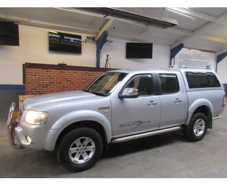 Make &amp; Model: Ford Ranger Thunder D/C 4WDDate of Reg: YC56 VCAColour: Silvercc: 2500MoT: 31-05-2021Fuel Type: DIESELMilea
