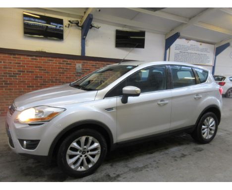 Make &amp; Model: Ford Kuga Titanium TDCIDate of Reg: EN59 ZZFColour: Silvercc: 1997MoT: 18-08-2020Fuel Type: DIESELMileage: 
