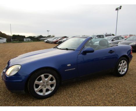 Make &amp; Model: Mercedes SLK 230Date of Reg: S54 TVWColour: Bluecc: 2298MoT: 13-08-2021Fuel Type: PETROLMileage: 82KTransmi