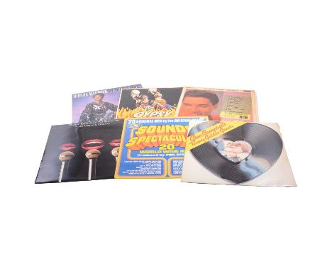 A collection of vinyl LPs and singles, to include The Beatles LPs - Please Please Me PMC 1202, mono, 4th pressing; With the B