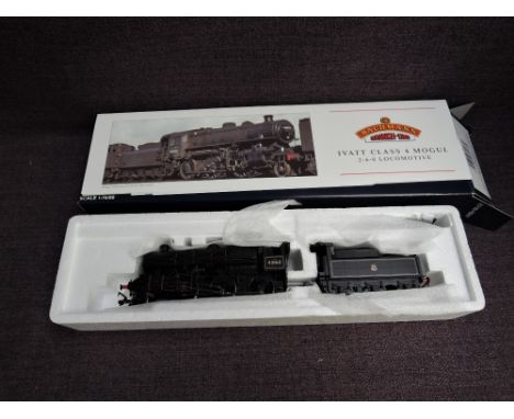 A Bachmann DCC Ready 00 gauge 2-6-0 Ivatt Class 4 Mogul Loco &amp; Tender, 43160, boxed 32-577