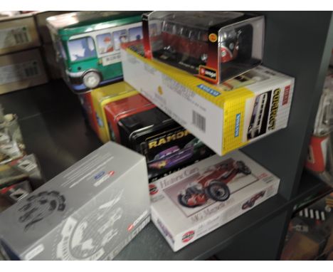 A Corgi Millenium Collection Fowler B6 Super Lion Showmans Engine, boxed 80107, Joal Compact Bus, advertising tins etc