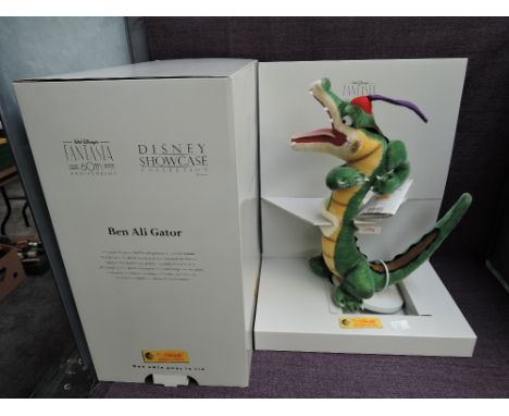 A modern Steiff limited edition Bear, Disney Showcase Collection, Ben Ali Gator, Fantasia 60th Anniversary, white tag 651618,