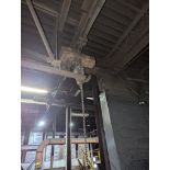 Harrington 1 ton electric hoist with radio controls