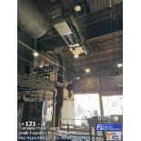 Furnace charge hoist with radio controls
