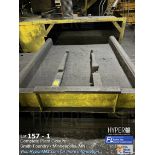 Flat bed type mold shakeout 7' x 6' with drive