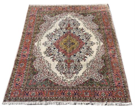 An Anatolian carpet, approximately 338 x 254cm