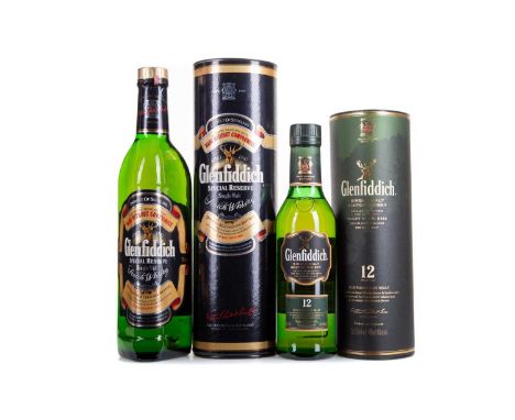 GLENFIDDICH SPECIAL RESERVE AND GLENFIDDICH 12 YEAR OLDSingle malts.Without Glenfiddich, Scotland might not enjoy the same th
