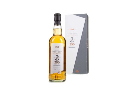 ARRAN 1998 ROBERT BURNS 250TH ANNIVERSARY EDITIONSingle malt.Still a relative youngster in whisky terms, Arran distillery beg