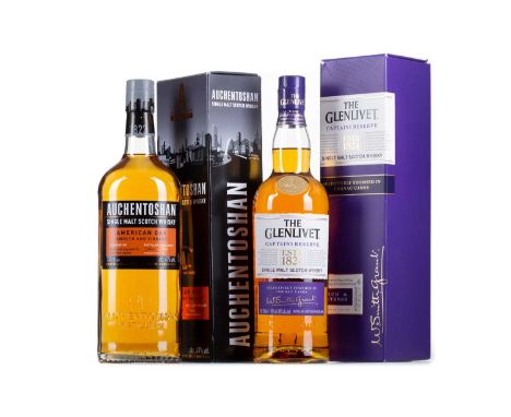 GLENLIVET CAPTAIN'S RESERVESingle malt.One of the very first distilleries in Scotland to be granted an official licence, afte