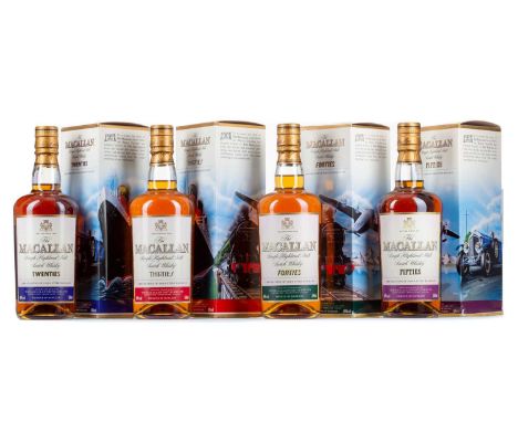 MACALLAN DECADES COLLECTION (4 X 50CL)Single malts.There are few distilleries in the world quite so revered as Macallan. Nest