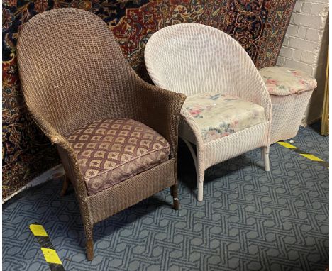 FIVE PIECES OF LLOYD LOOM FURNITURE