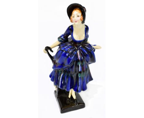 ROYAL DOULTON; a figure, HN777 'Bo-Peep', introduced 1929, withdrawn by 1938, height 17.5cm.Footnote: For a similar figure pl