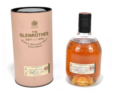 WHISKY; a single bottle of the Glenrothes Distillery Sample Room Single Speyside Malt, distilled in 1979, bottled in 1994, 70