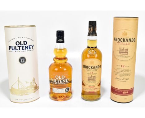 WHISKY; a single bottle of Knockando Single Malt Scotch whisky, Aged 12 Years, distilled in 1999, age for a minimum of 12 yea