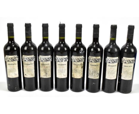 ARGENTINA; eight bottles of Land of Silver Argento Malbec, vintage 2001, 12%, 75cl (8)