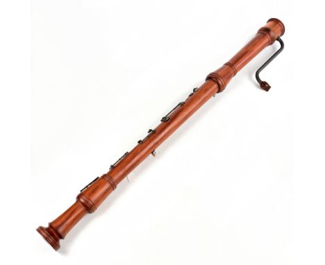 KUNG; a contrabass recorder, cased.Additional InformationLength fully extended 121cm.&nbsp;