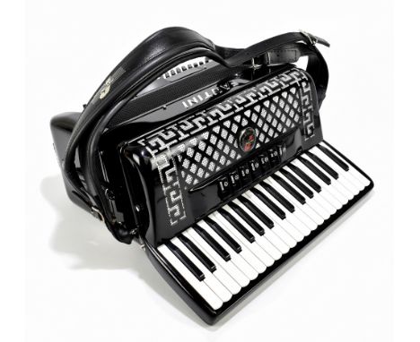 FANTINI; a thirty-seven key piano accordion, in original case.