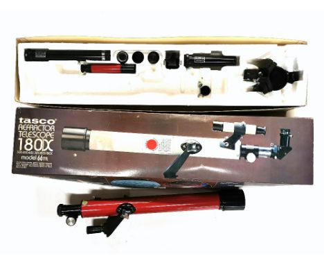 A Tasko refractor telescope.