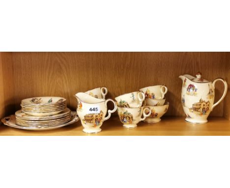 A Royal Winton 1930's coffee set.